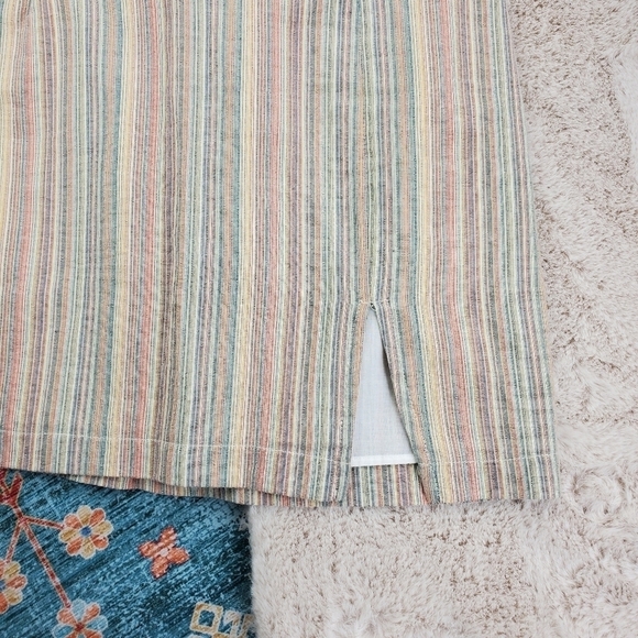 Wild Fable Multicolor Striped Skirt 10 - Picture 4 of 5